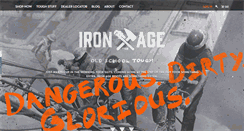 Desktop Screenshot of ironagefootwear.com